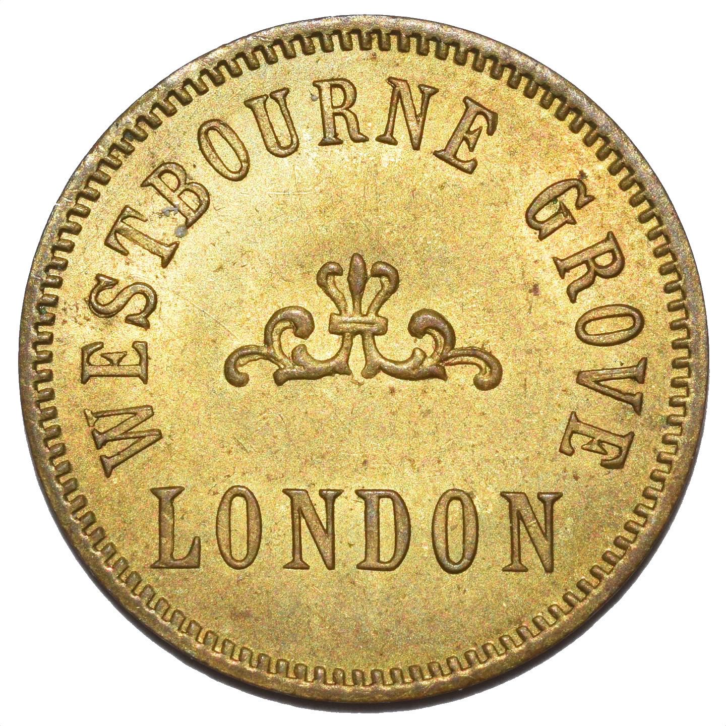 1 Farthing - William Owen Westbourne Grove, London reverse