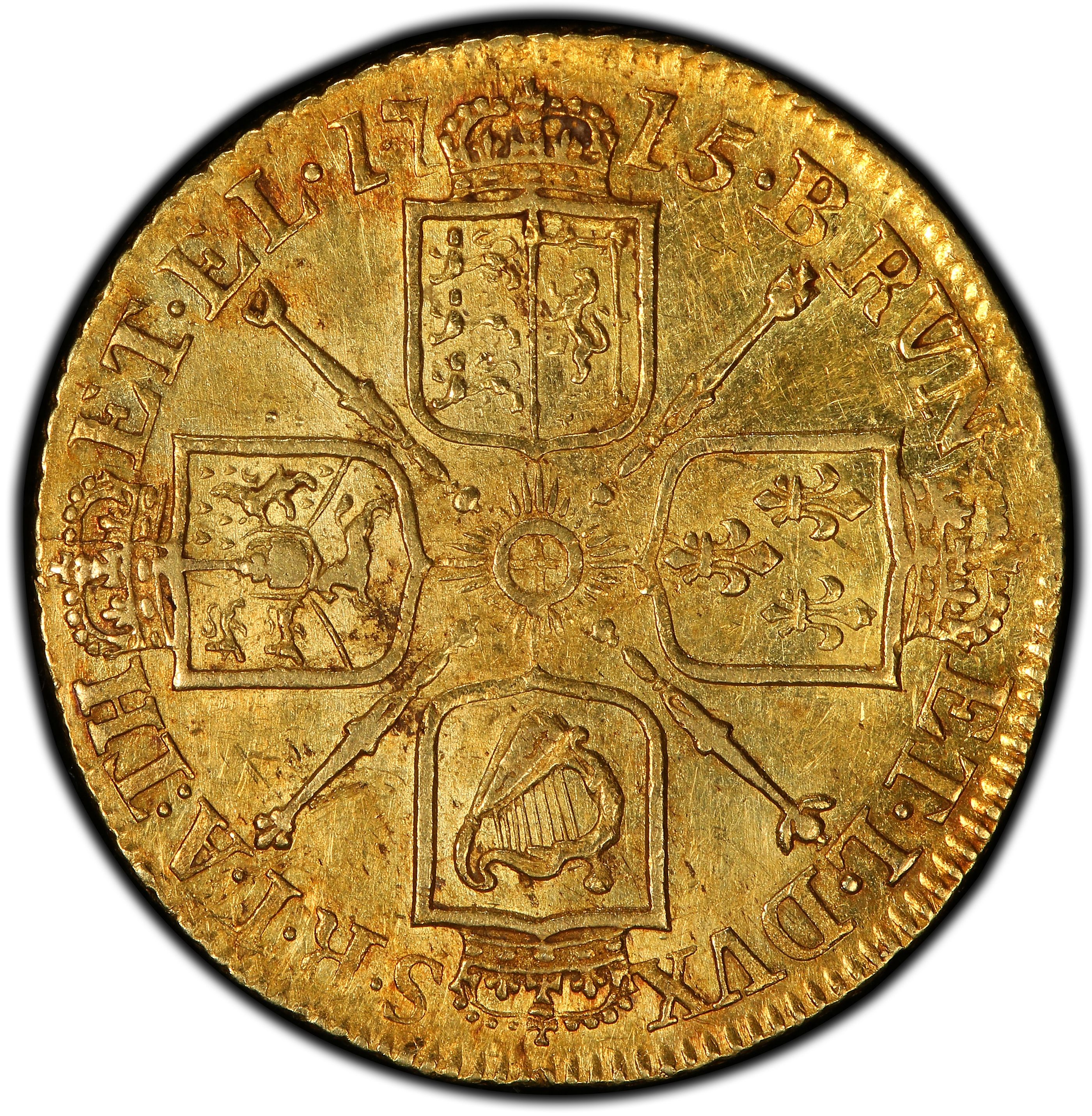 1 Guinea - George I 2nd portrait reverse