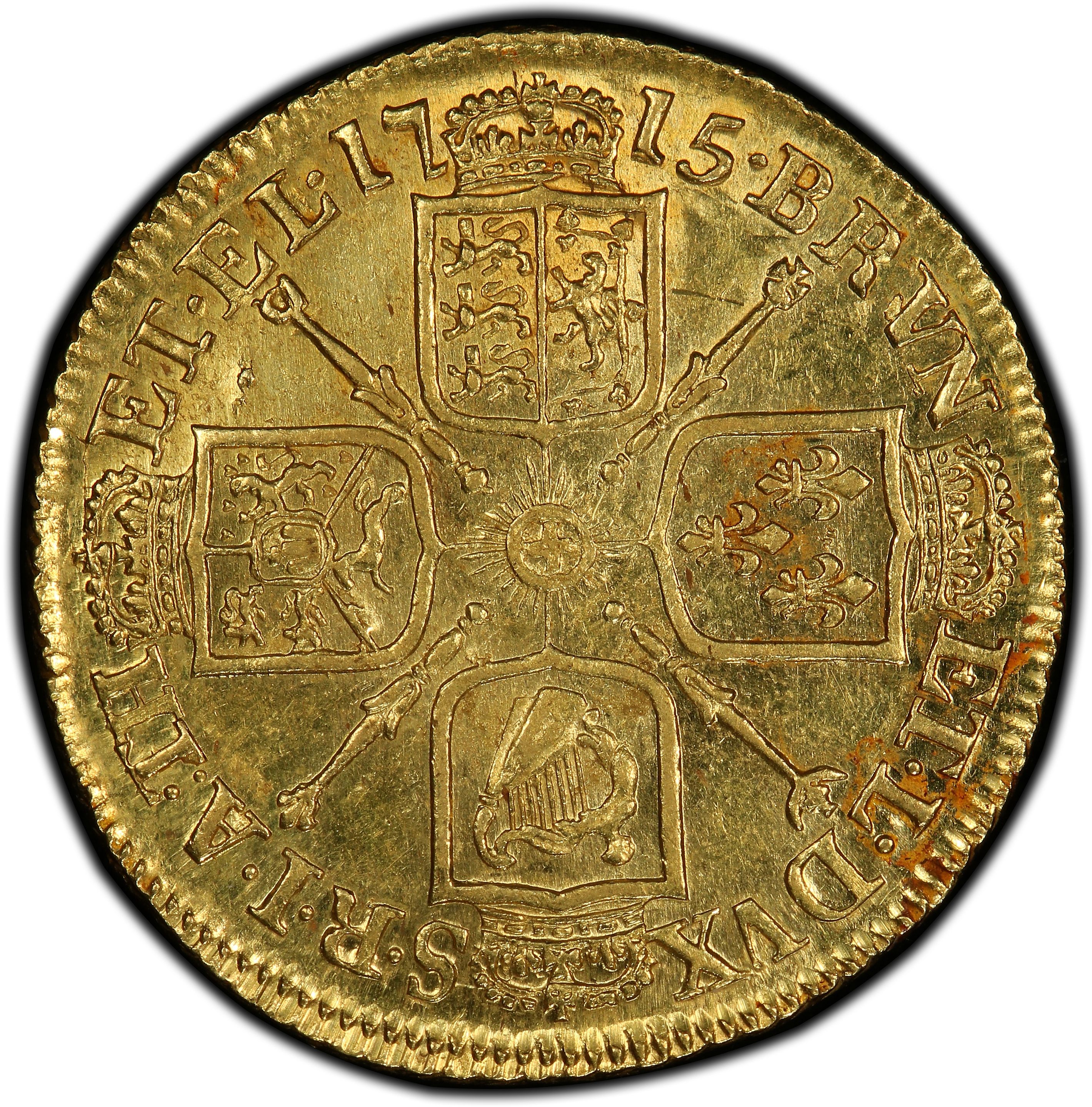 1 Guinea - George I 3rd portrait reverse