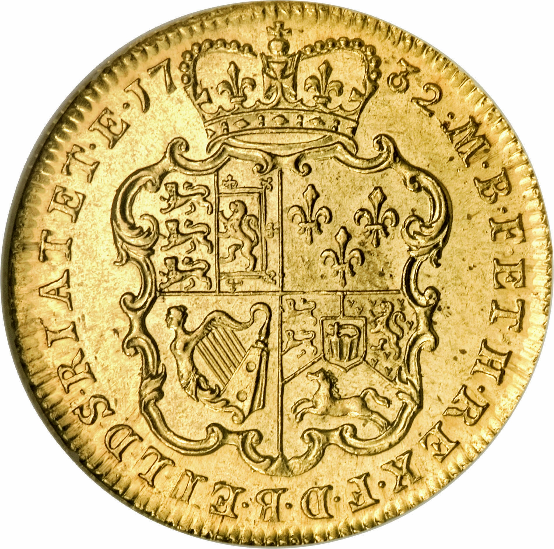1 Guinea - George II 2nd young portrait reverse