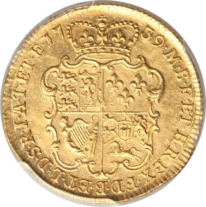 1 Guinea - George II Intermediate portrait reverse
