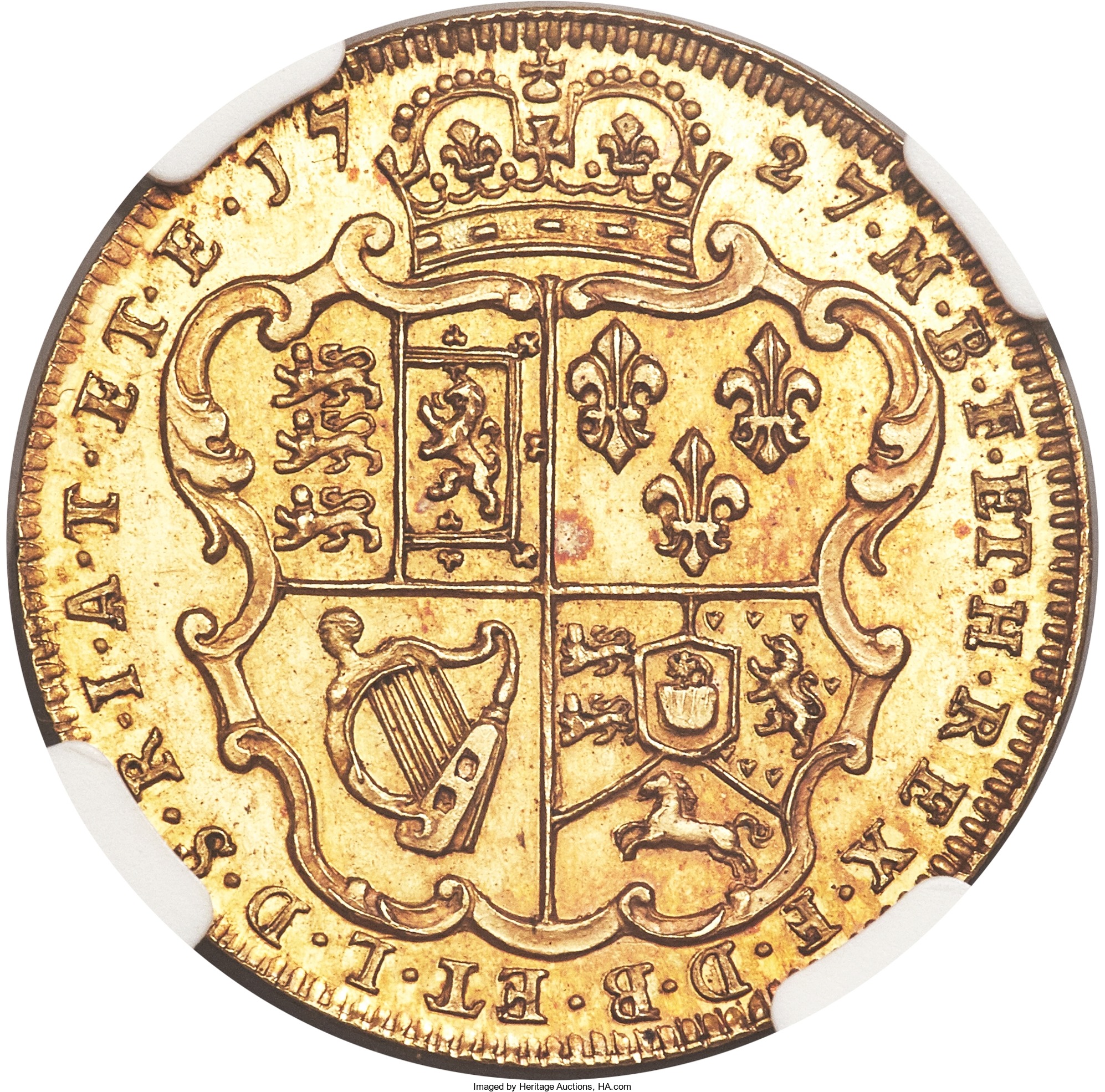 1 Guinea - George II Pattern reverse