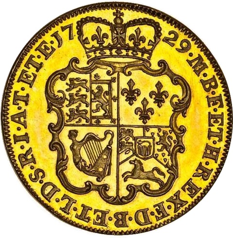 1 Guinea - George II Pattern reverse