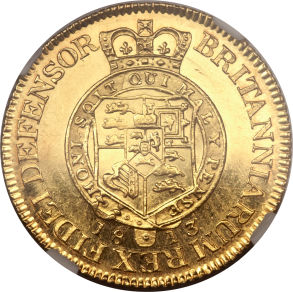 1 Guinea - George III 6th portrait reverse