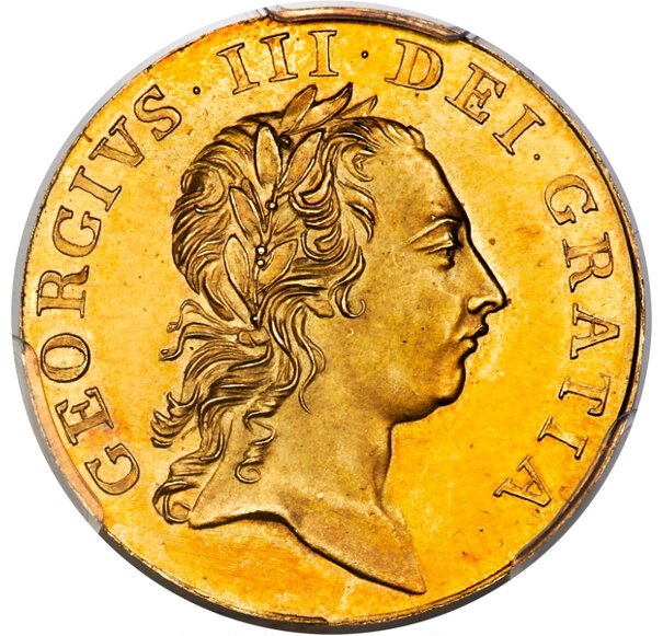 1 Guinea - George III Pattern obverse