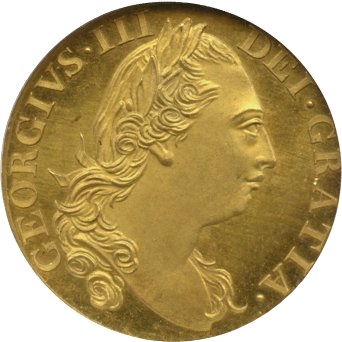 1 Guinea - George III Pattern obverse