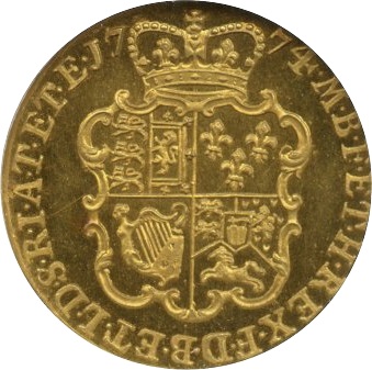 1 Guinea - George III Pattern reverse