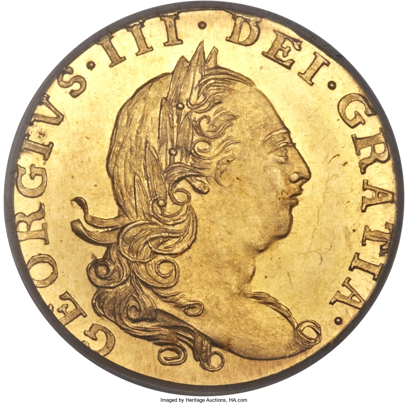 1 Guinea - George III Pattern obverse