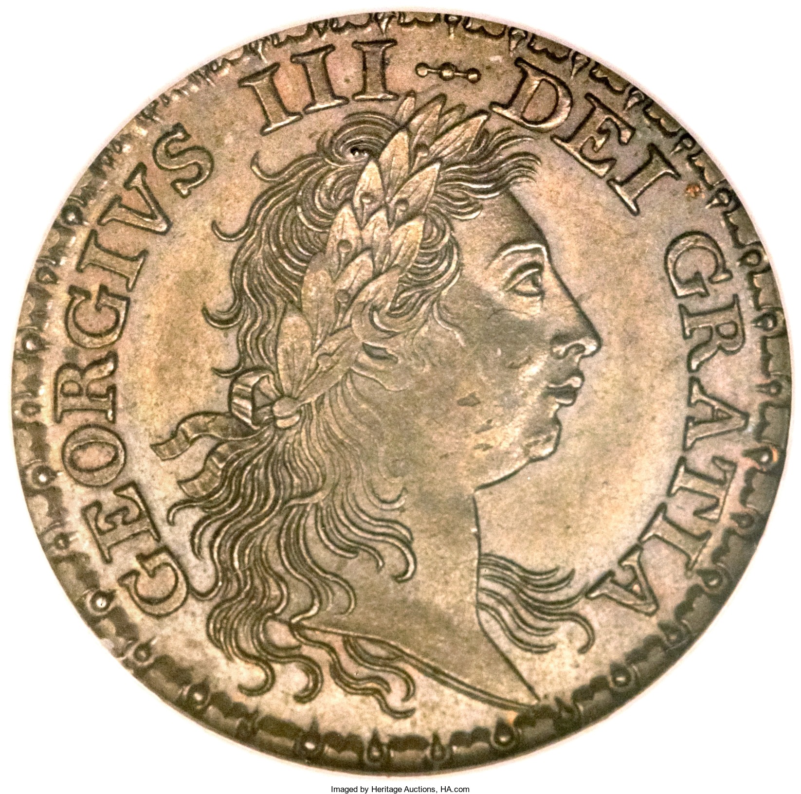 1 Guinea - George III Pattern obverse