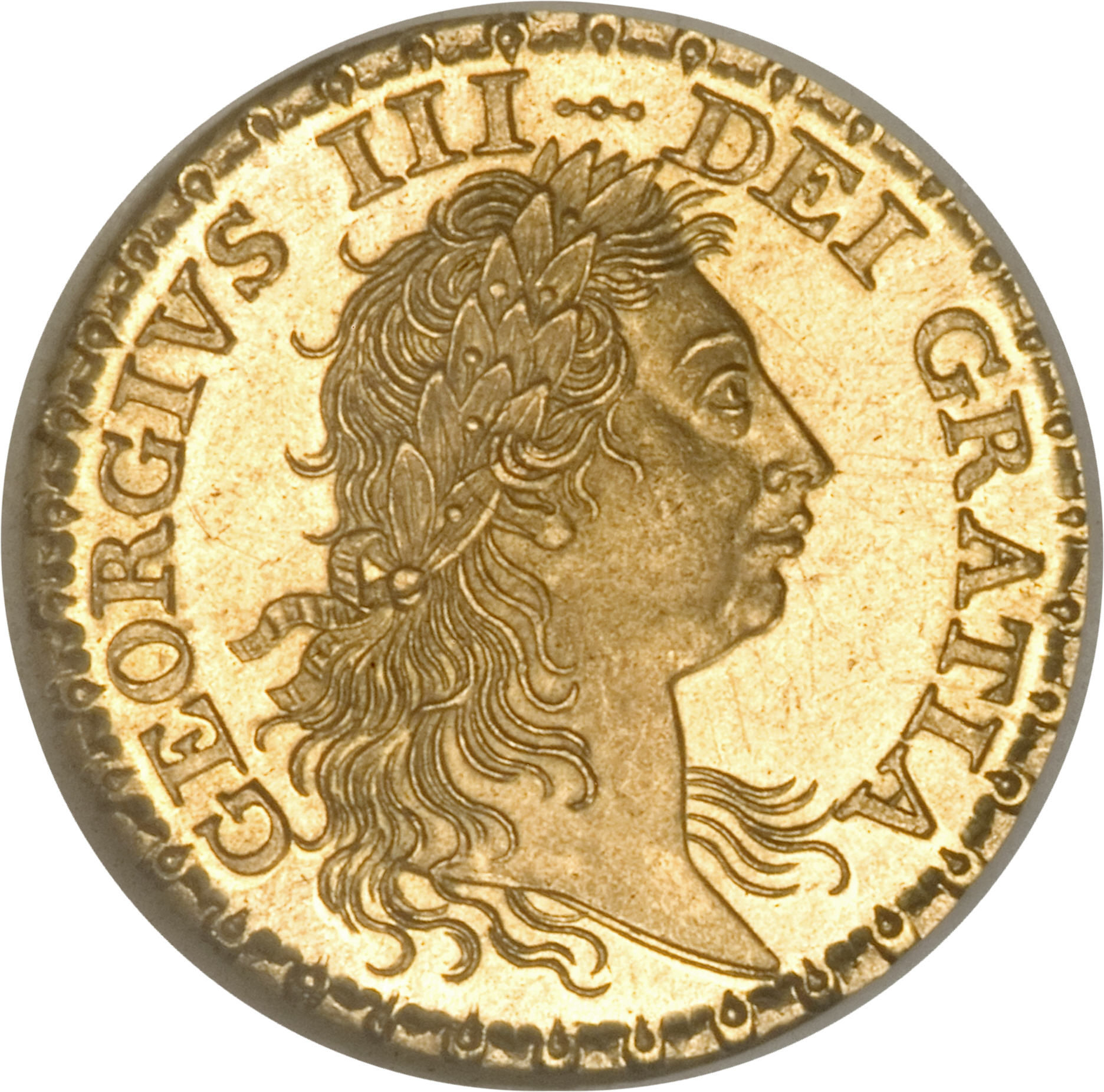 1 Guinea - George III Pattern obverse