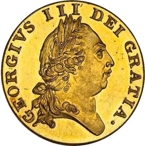 1 Guinea - George III Pattern obverse