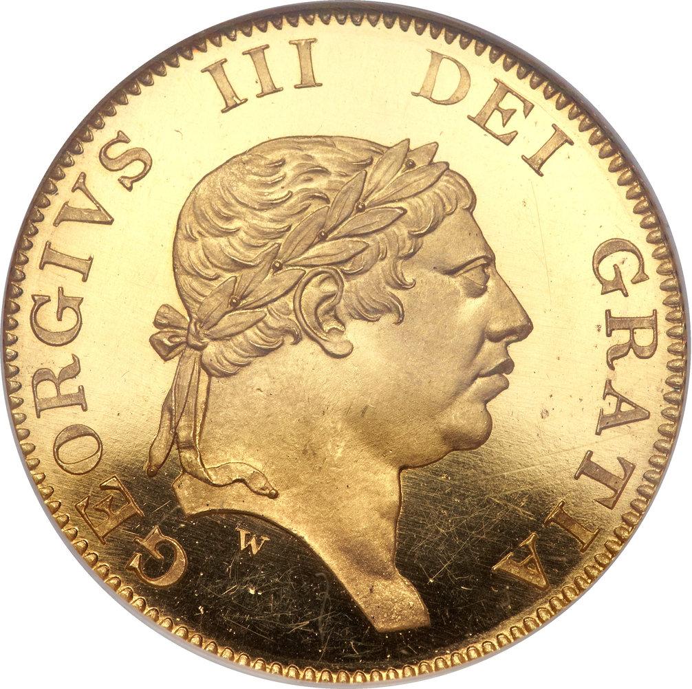1 Guinea - George III Pattern obverse