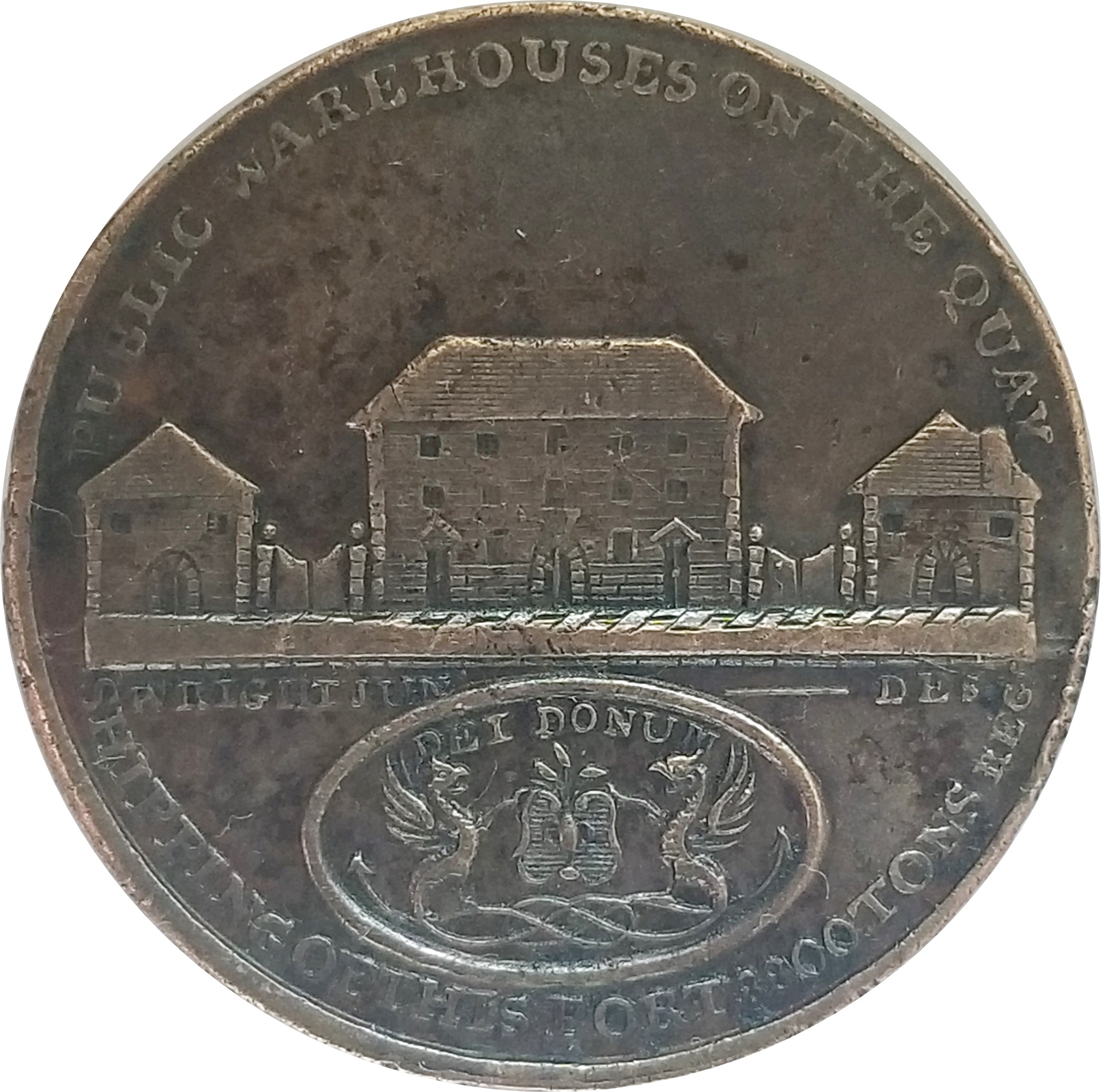 1 Penny Angusshire - Dundee / T. Webster reverse
