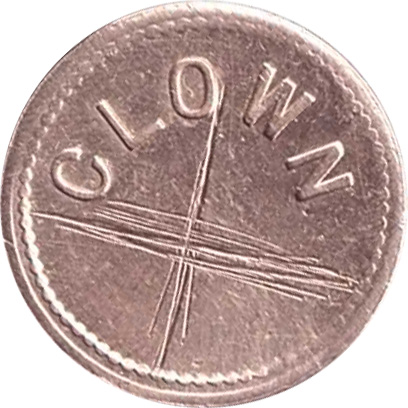 1 Penny - Clown obverse