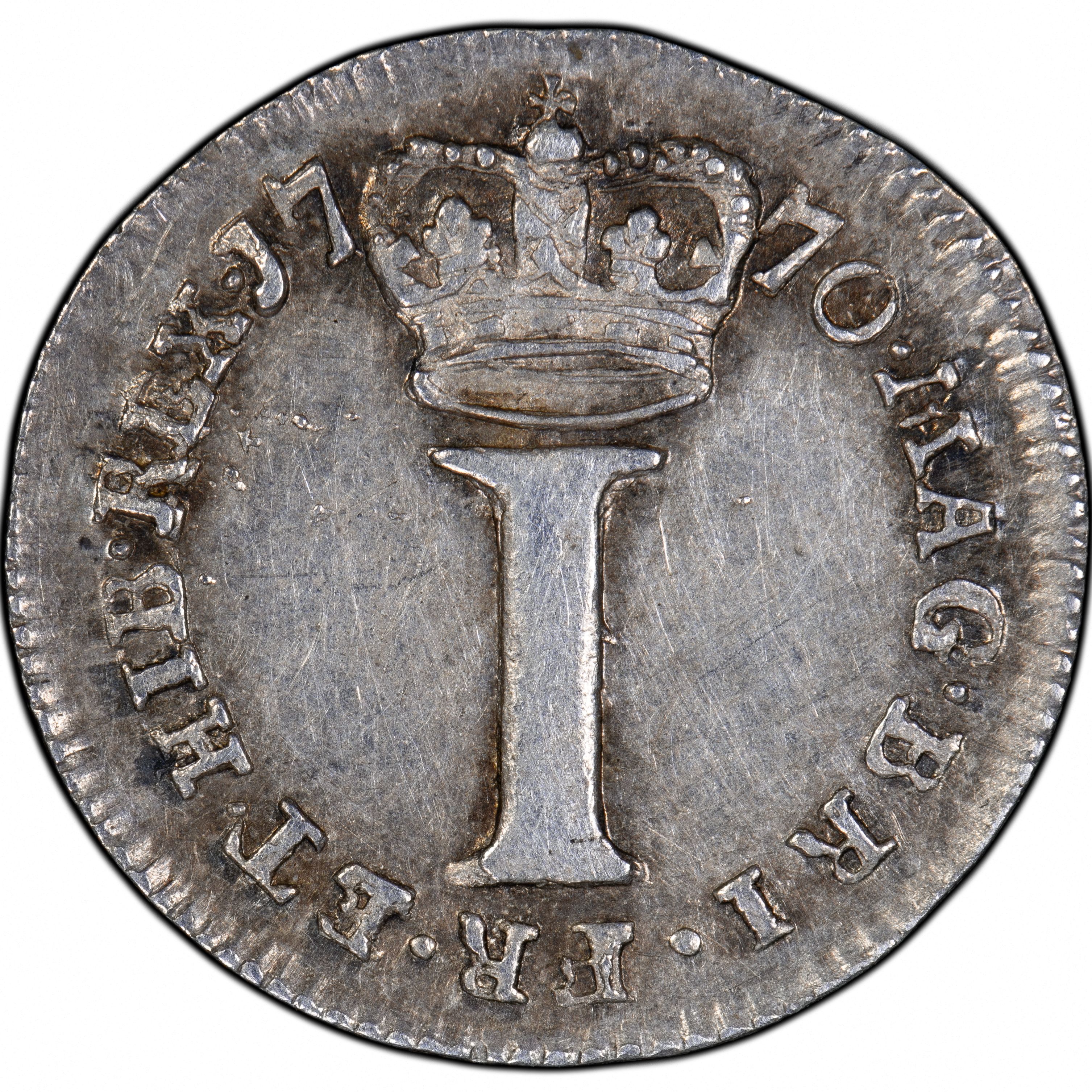 1 Penny - George III incl. Maundy reverse