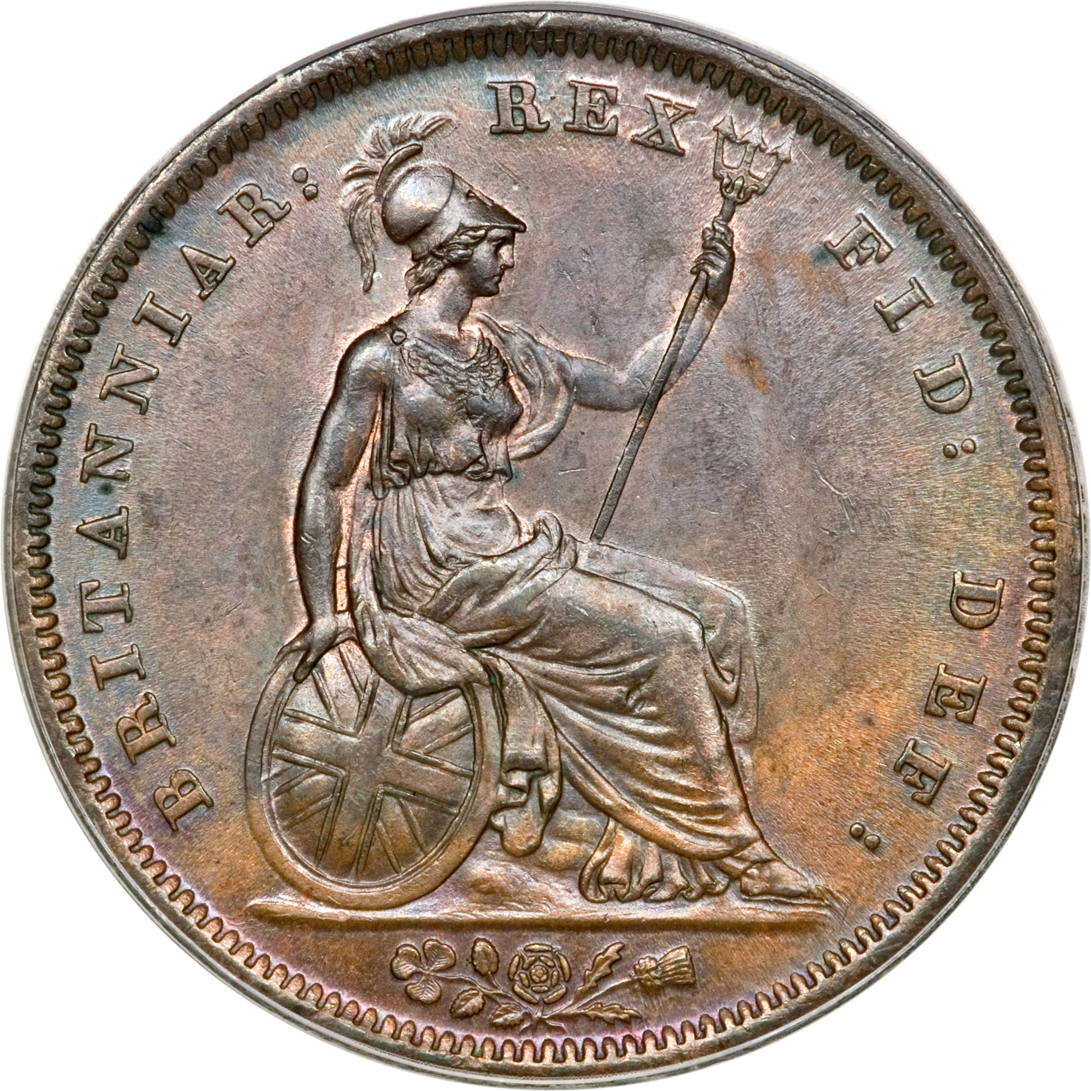 1 Penny - George IV 2nd issue reverse