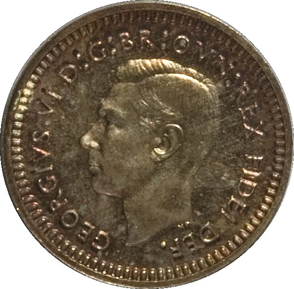 1 Penny - George VI 3rd Maundy issue obverse