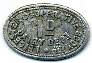 1 Penny - Leicester CSL reverse