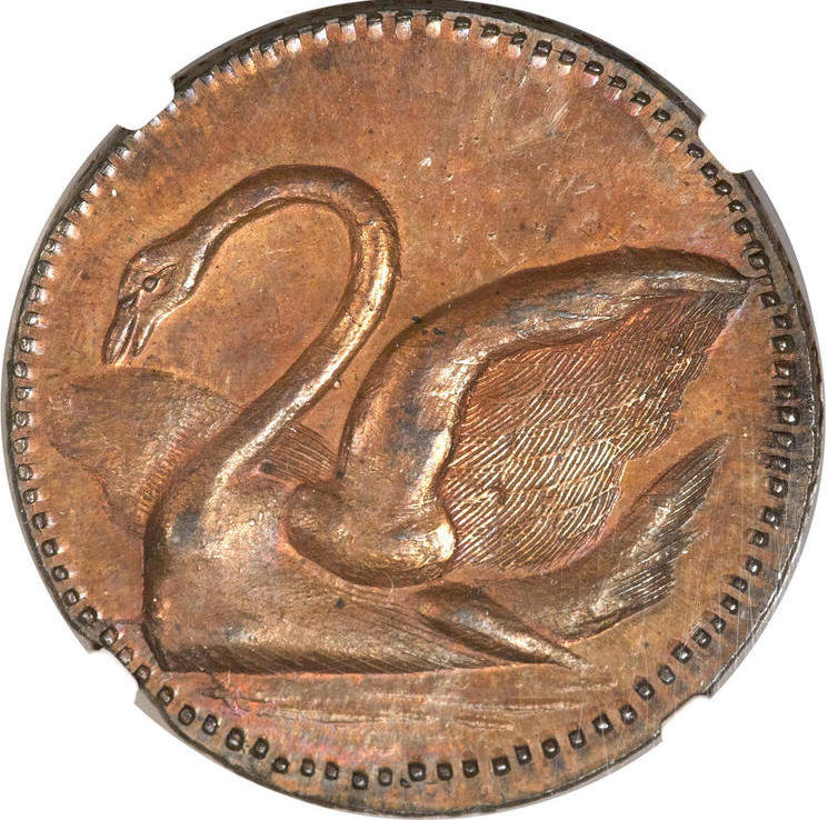 1 Penny Middlesex obverse