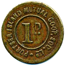 1 Penny - Portsea Island Mutual CSL reverse