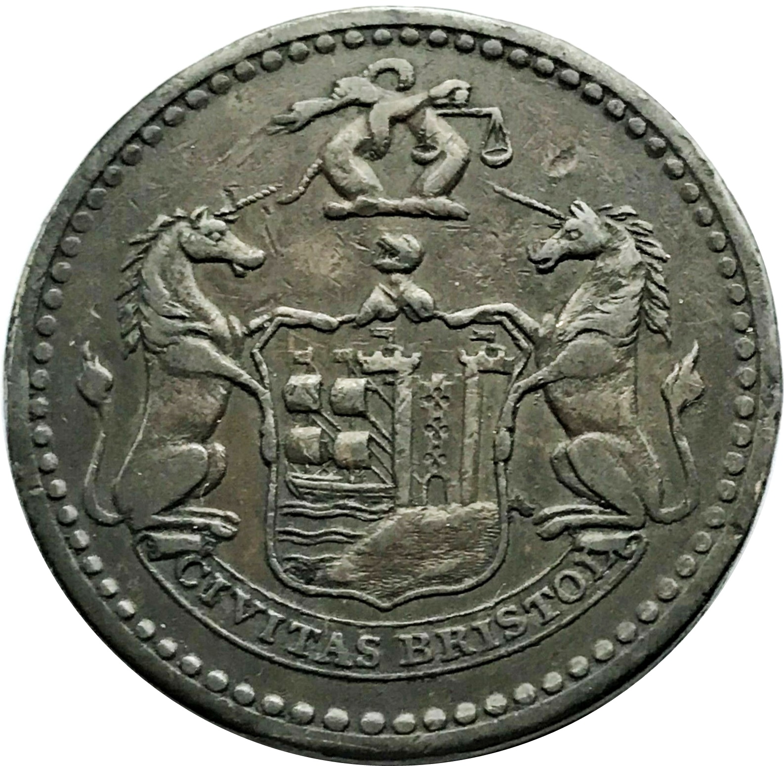 1 Penny Somerset - Bristol / City reverse