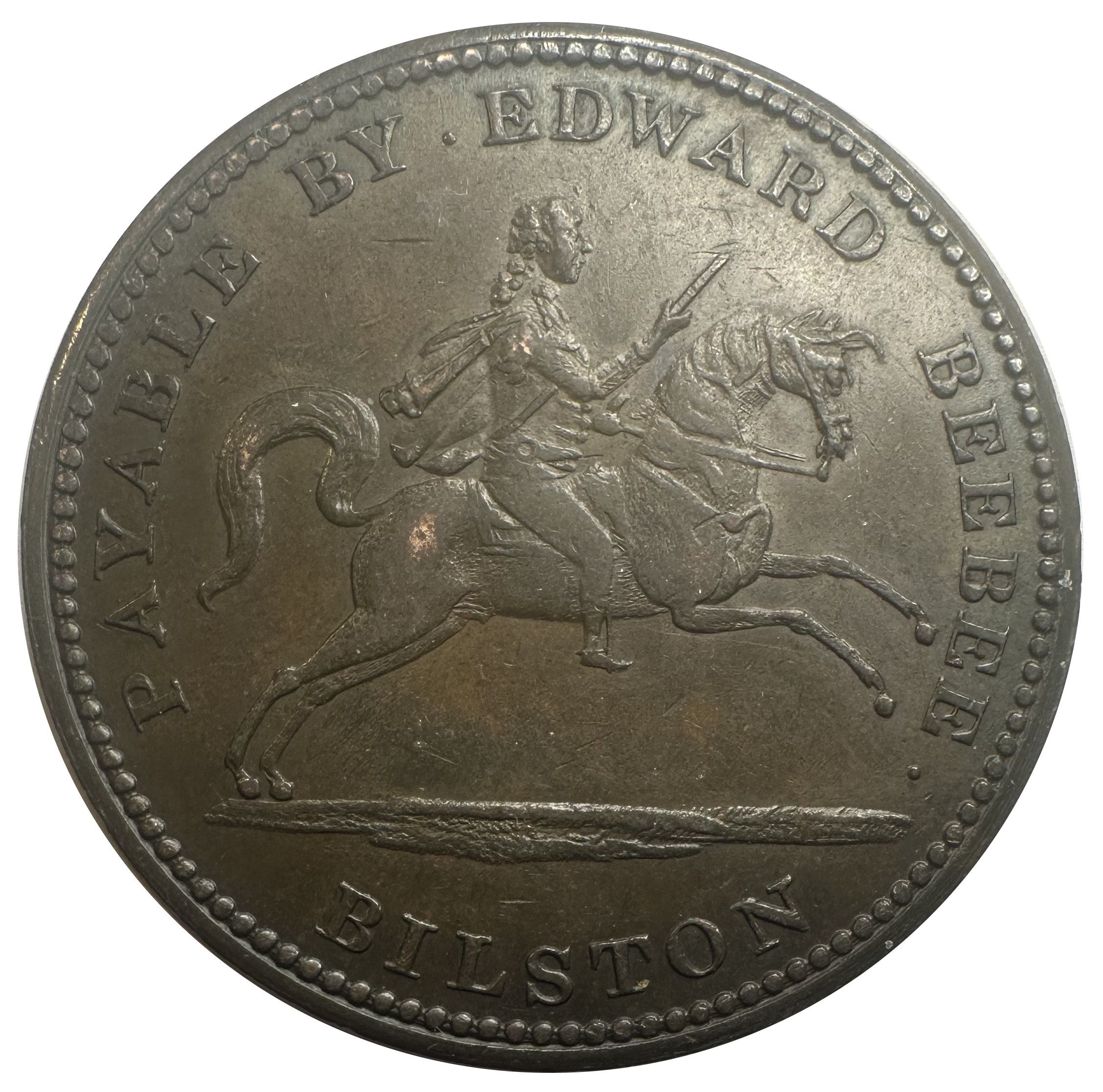 1 Penny Staffordshire - Bilston / Edward Beebee reverse