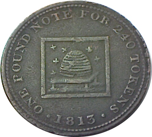 1 Penny Staffordshire - Bilston / J. Atherton reverse