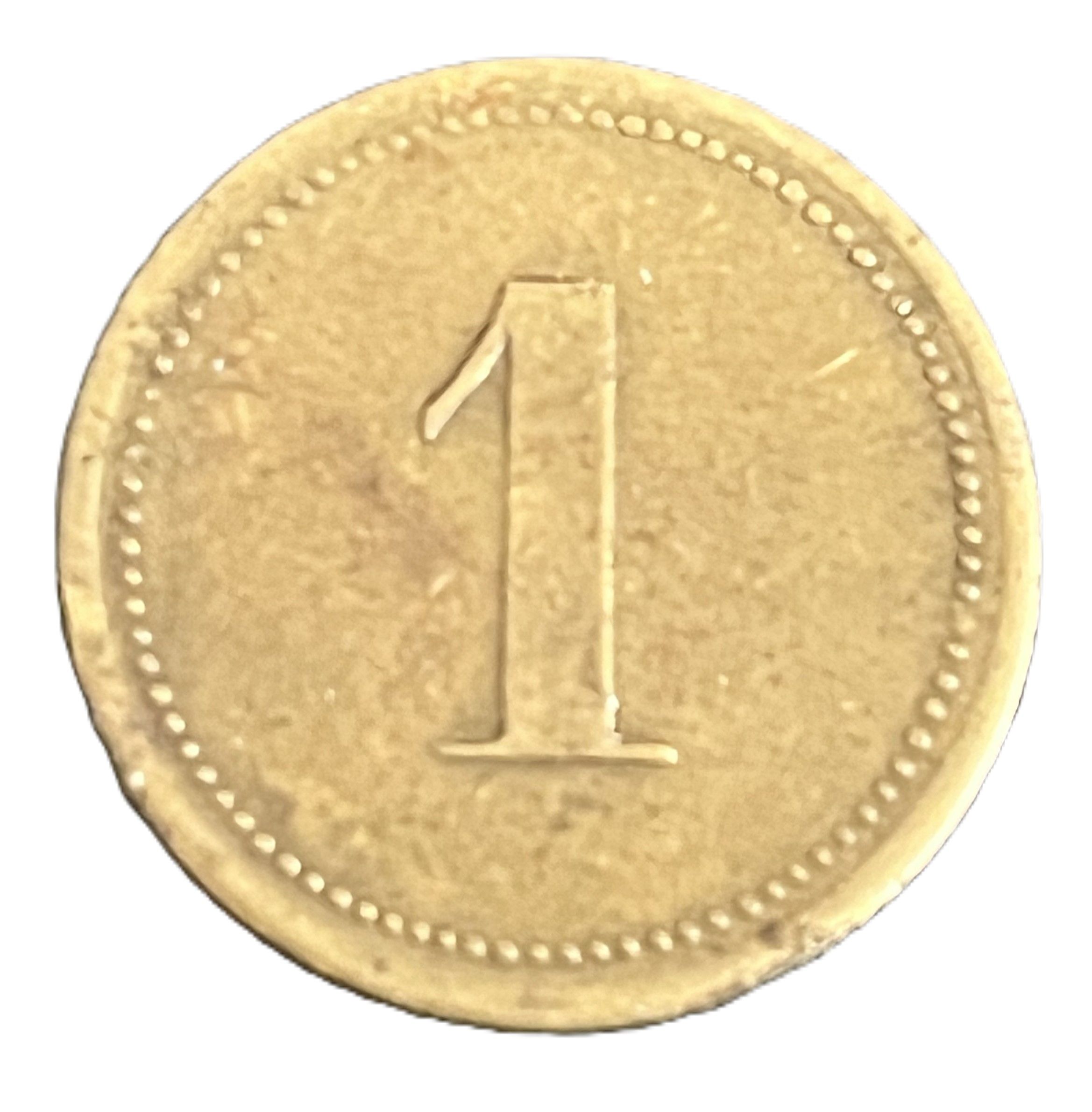 1 Penny - The Allwin reverse