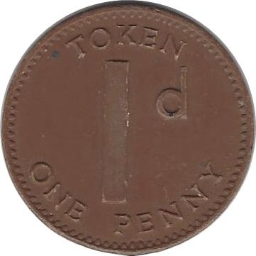 1 Penny Token reverse