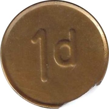 1 Penny Toy Land reverse