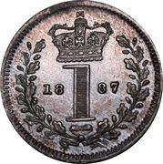 1 Penny - Victoria Maundy reproduction