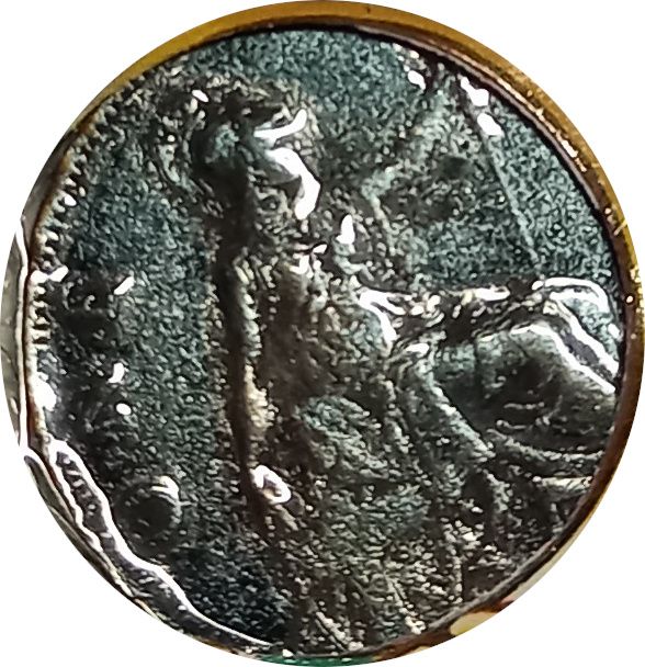 1 Penny - Victoria reproduction reverse