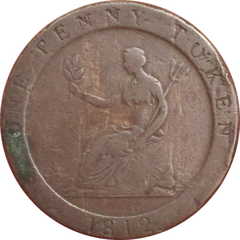 1 Penny Yorkshire / Sheffield - S. Hobson and Sons reverse