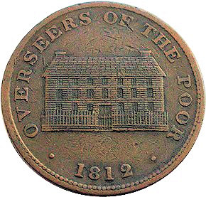 1 Penny Yorkshire - Sheffield / Workhouse reverse