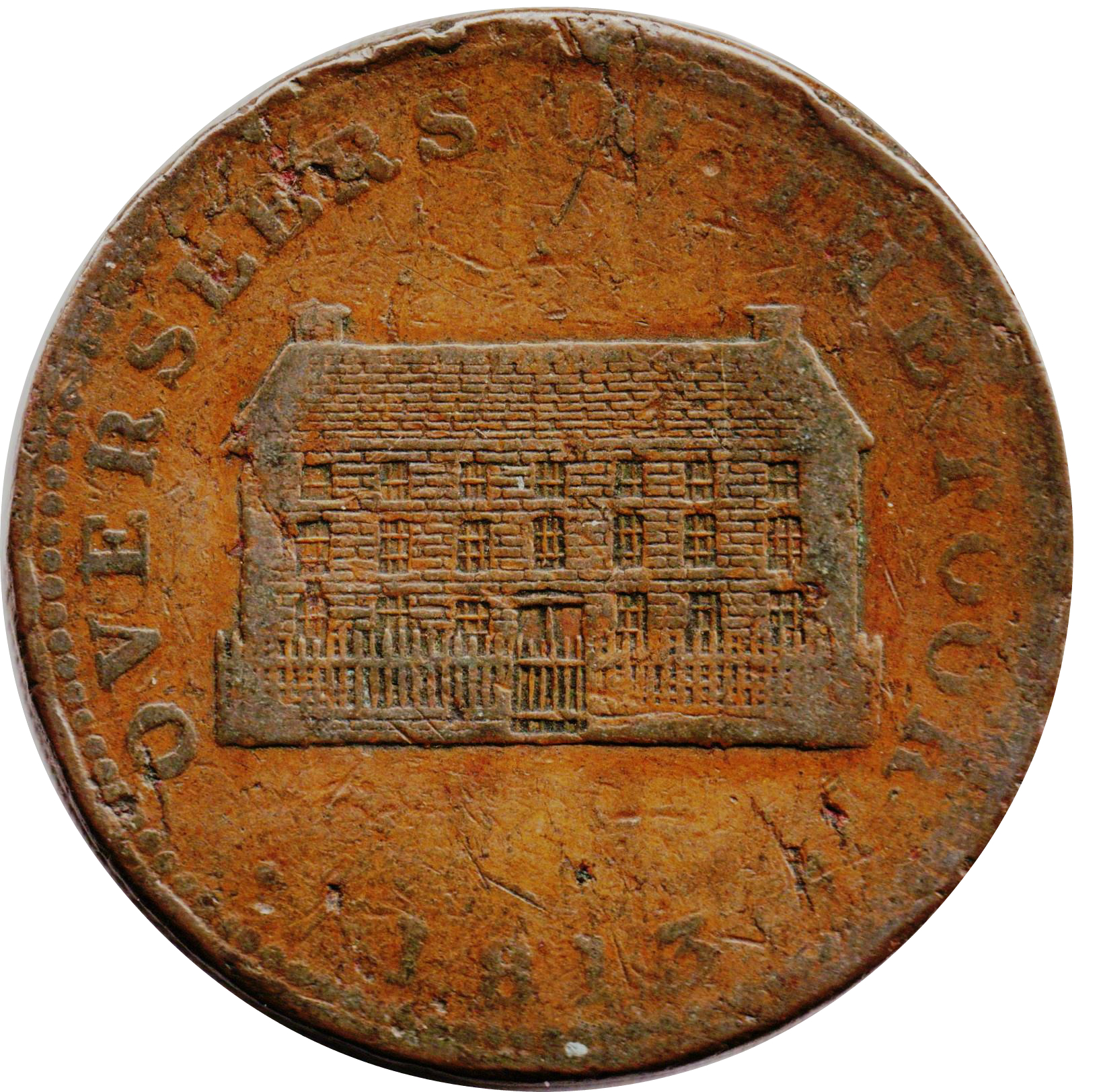 1 Penny Yorkshire - Sheffield / Workhouse reverse