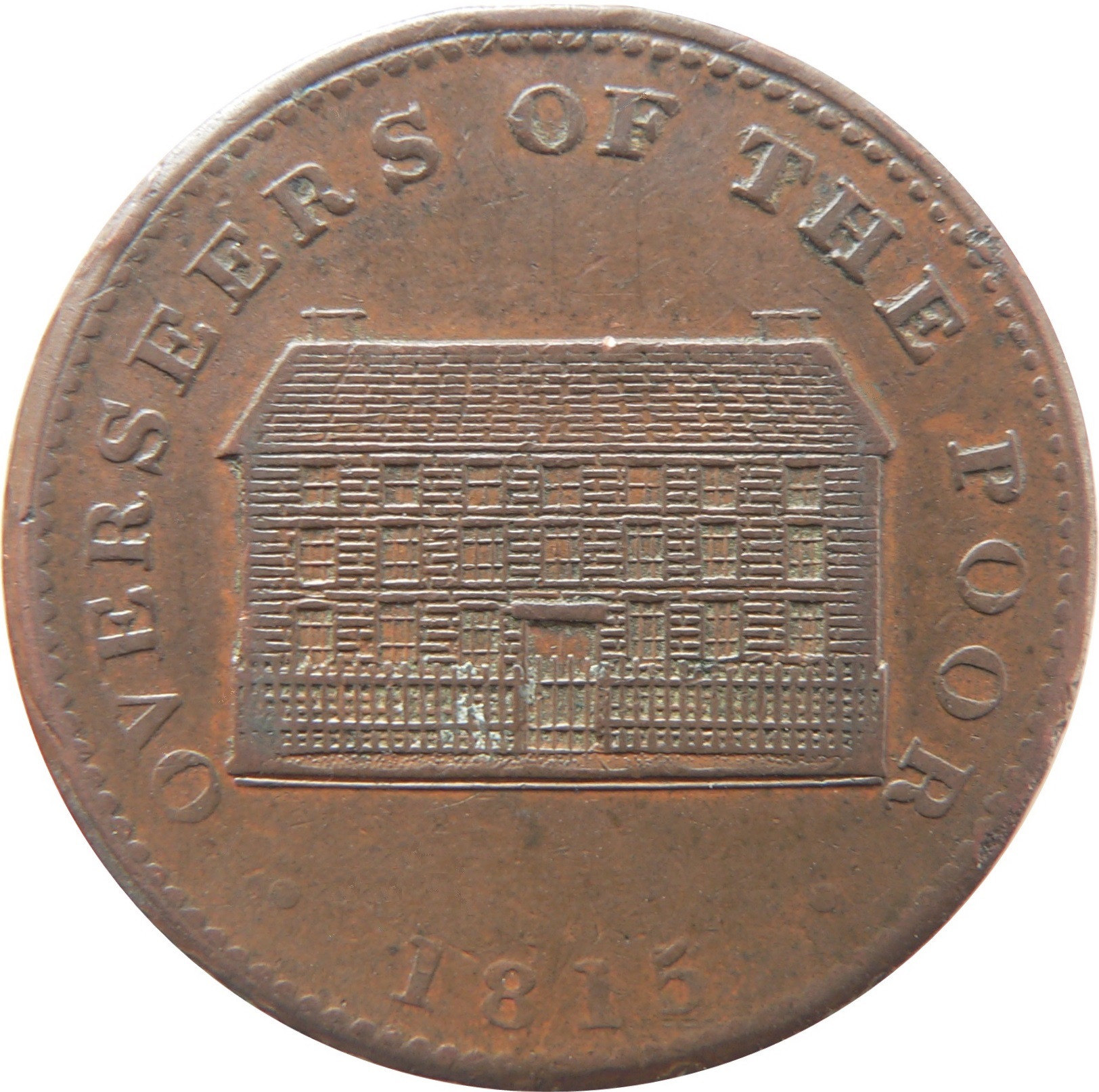 1 Penny Yorkshire - Sheffield / Workhouse reverse