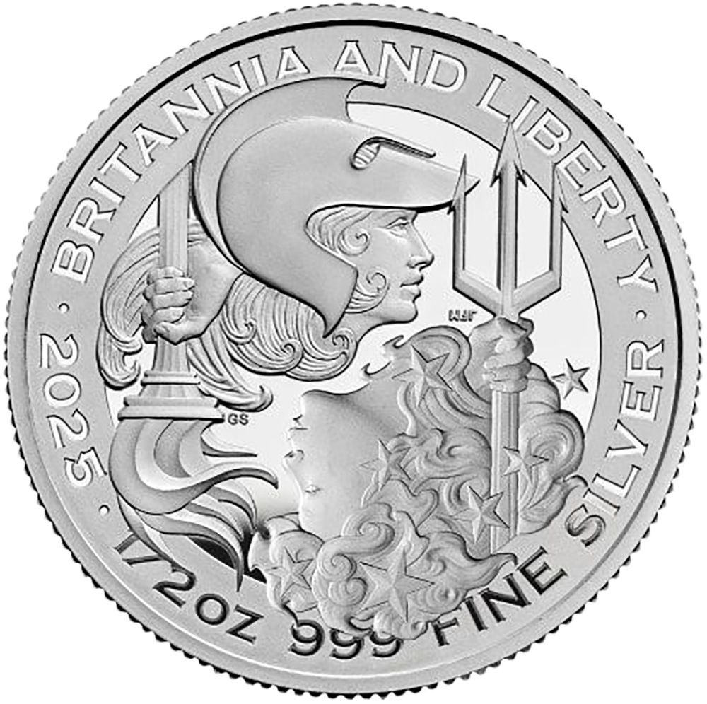 1 Pound - Charles III Britannia & Liberty; Silver Proof