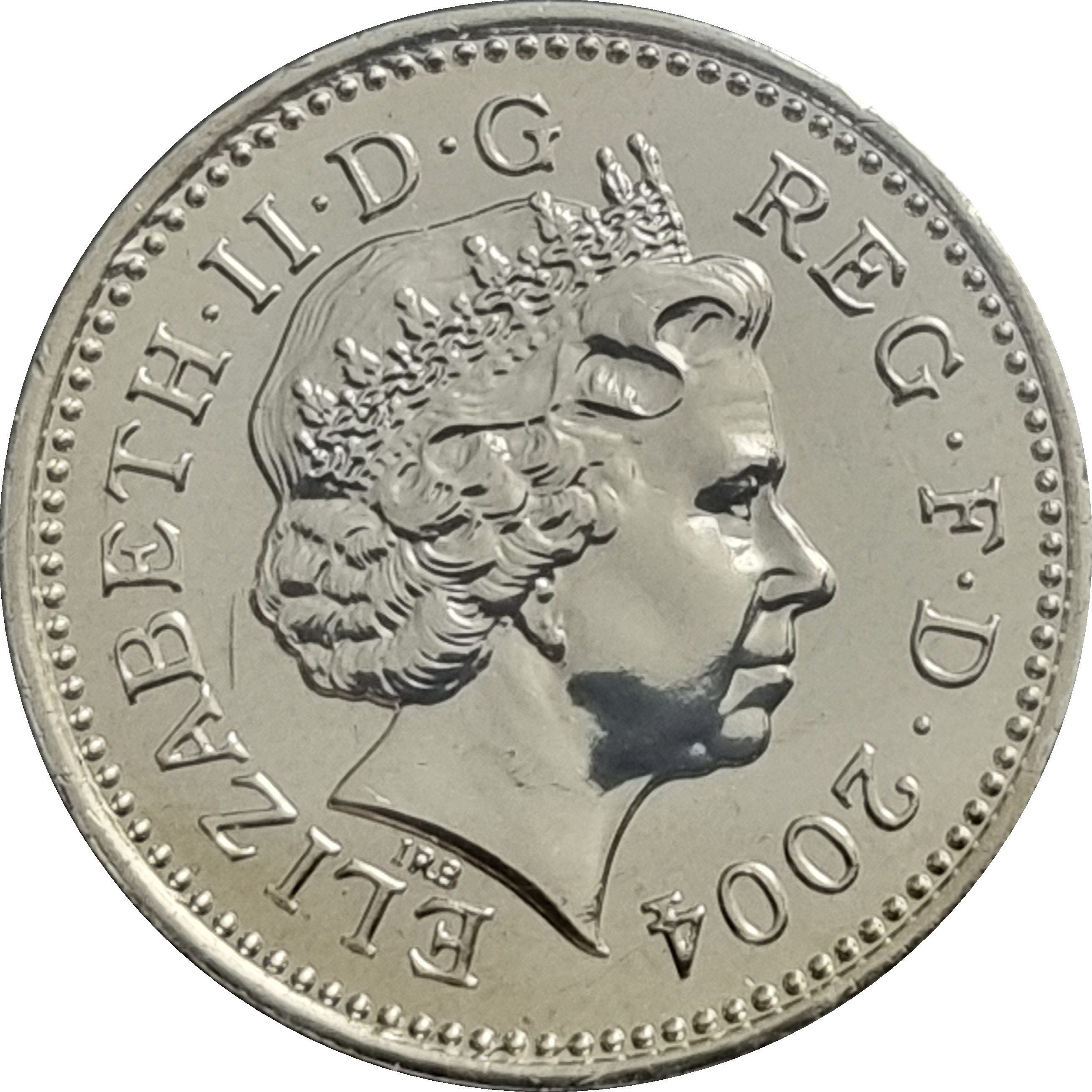 1 Pound - Elizabeth II 4th portrait; Forth Bridge obverse