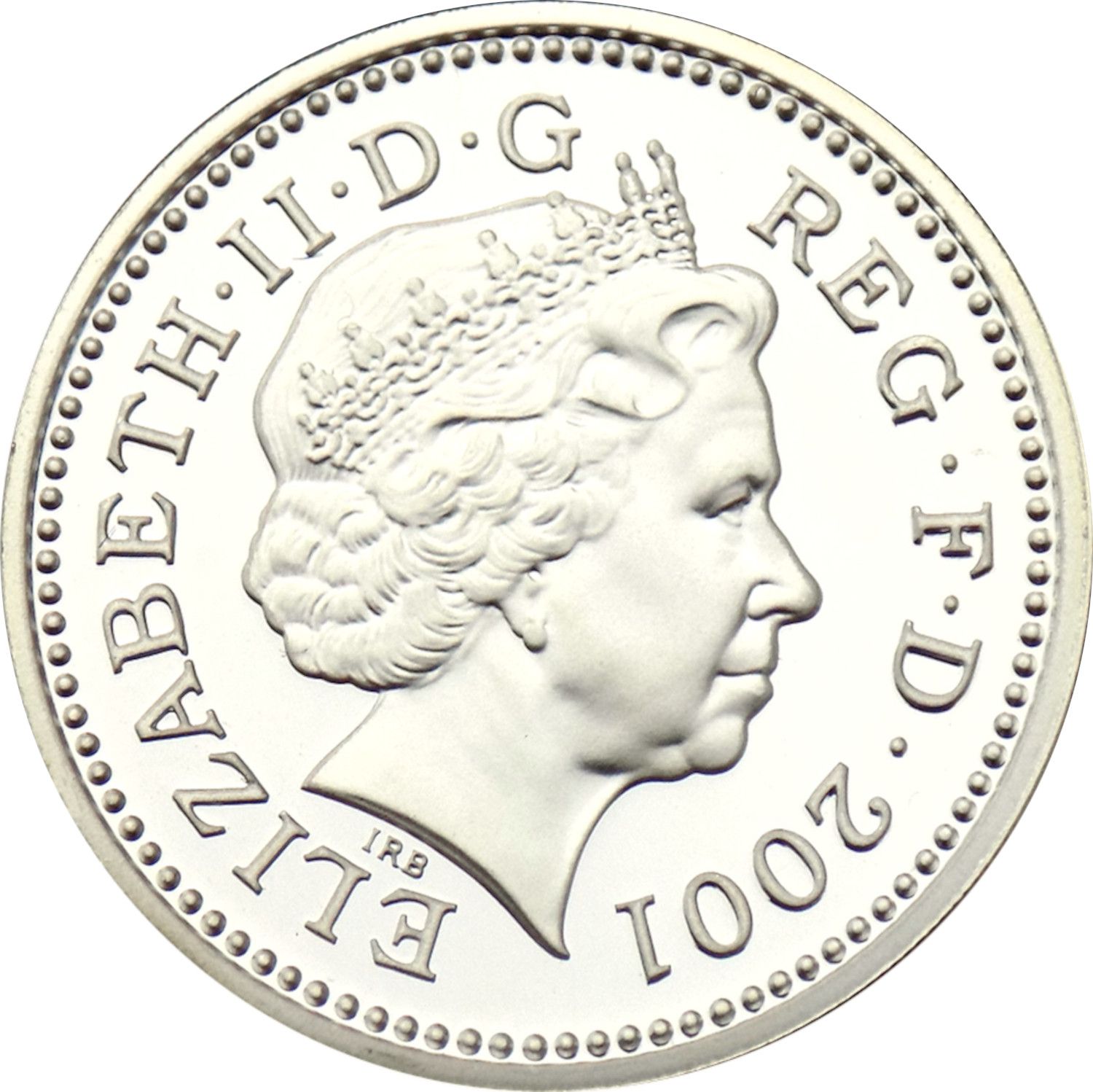 1 Pound - Elizabeth II Celtic Cross; Silver Piedfort obverse