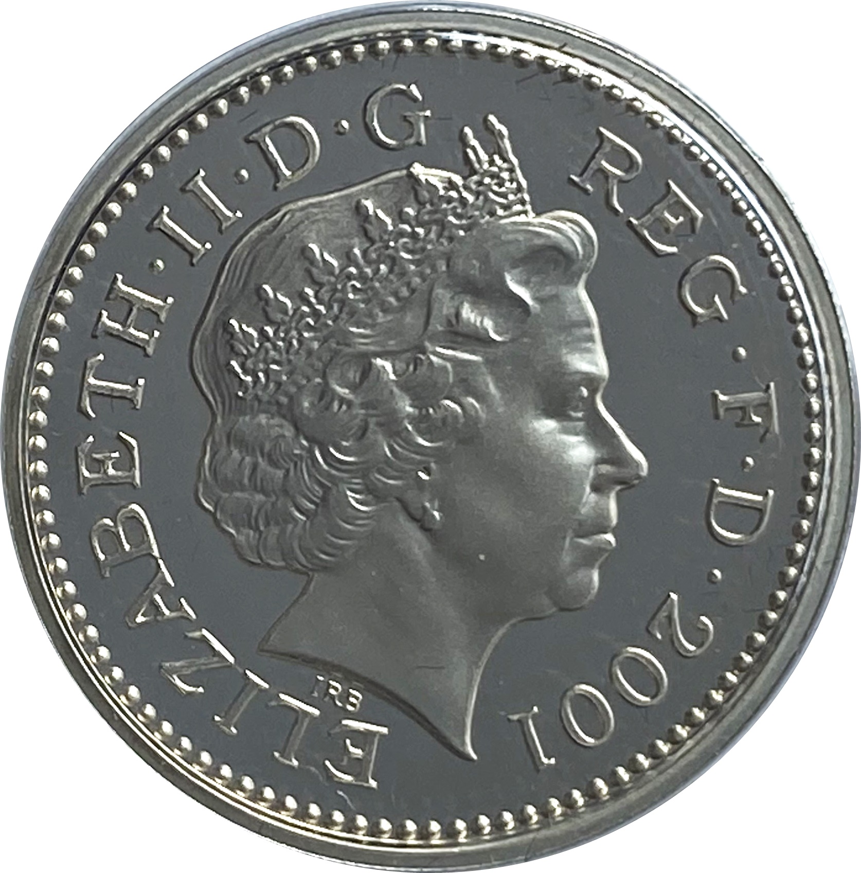 1 Pound - Elizabeth II Celtic Cross; Silver Proof obverse