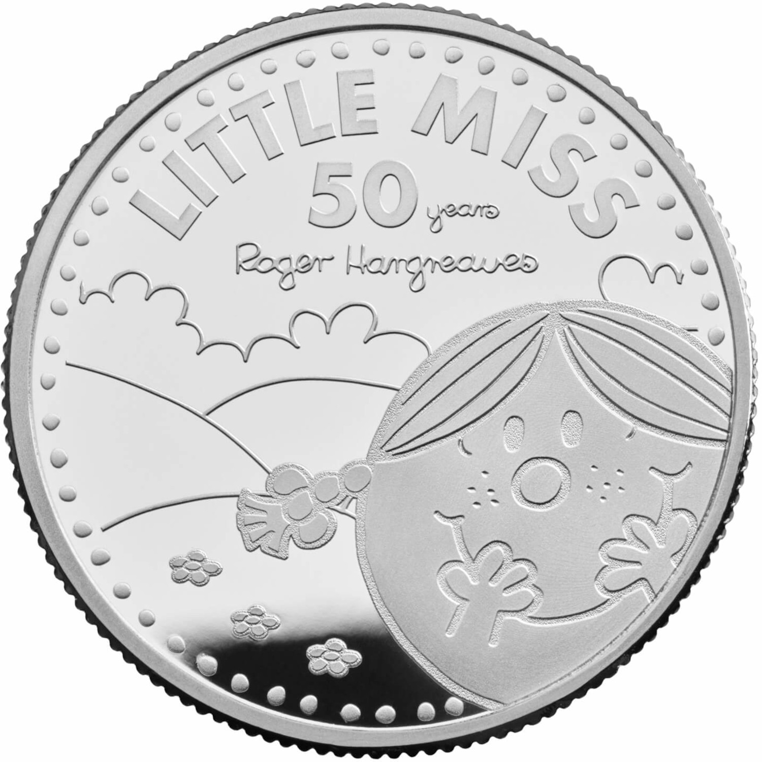 1 Pound - Elizabeth II Little Miss Sunshine; Silver Proof reverse