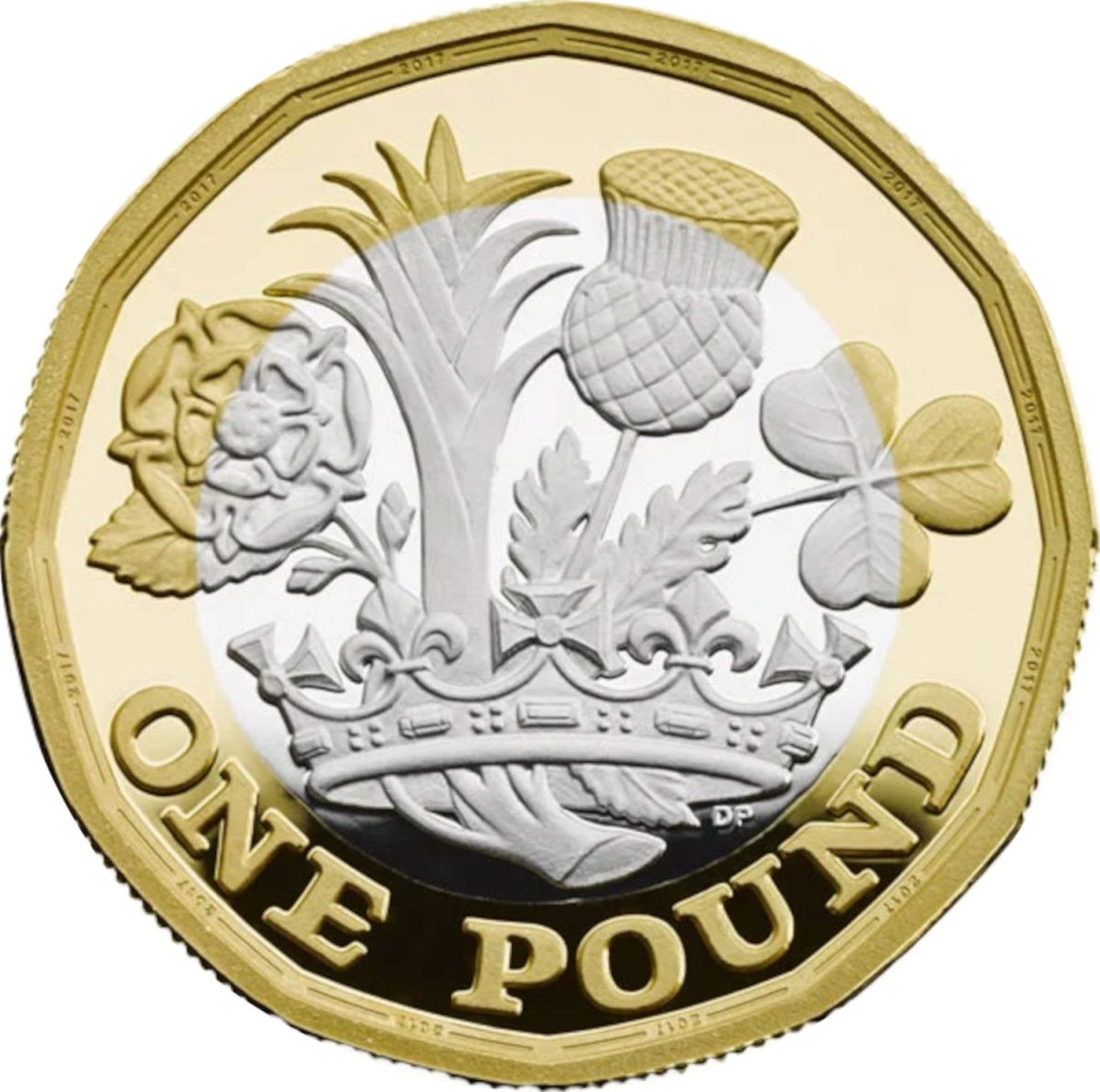 1 Pound - Elizabeth II Nations of the Crown; Silver Proof