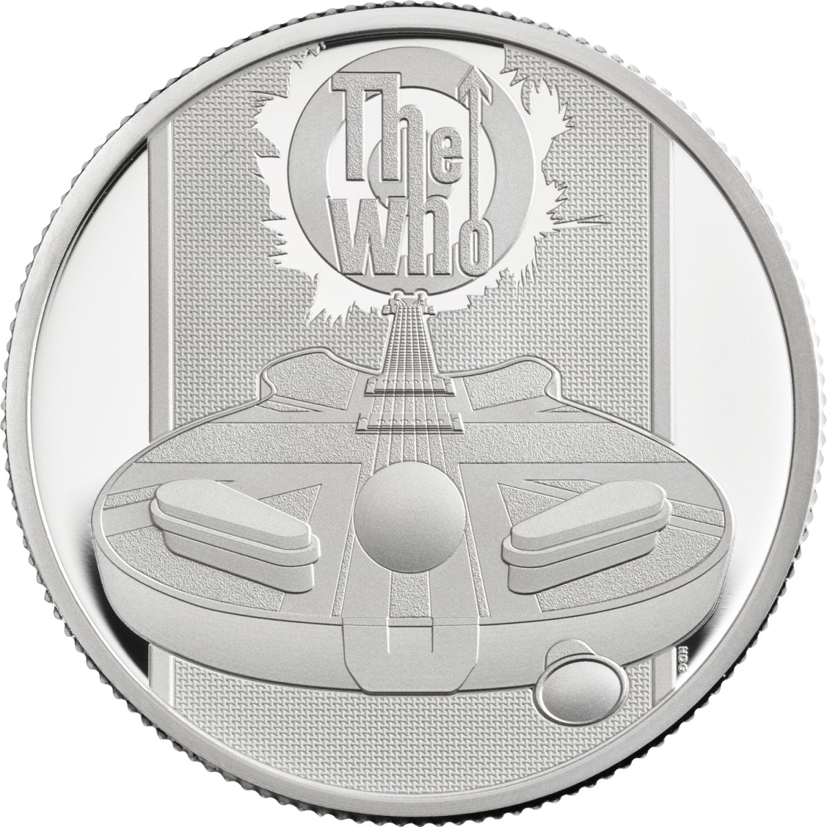 1 Pound - Elizabeth II The Who; Silver Proof