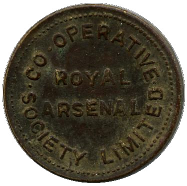 1 Pound - Royal Arsenal CSL Kent obverse