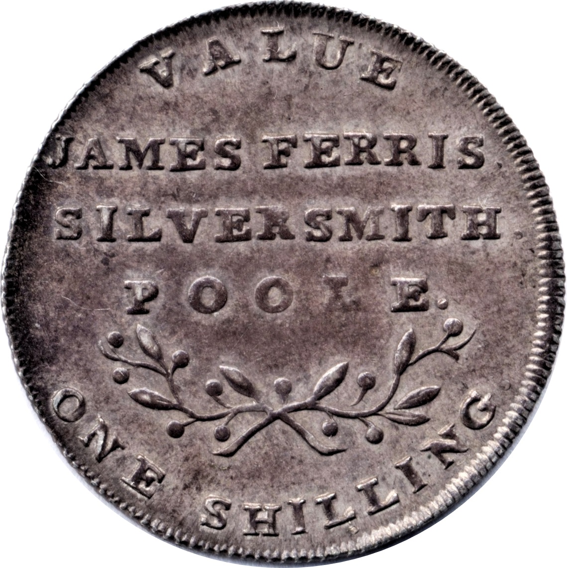 1 Shilling Dorsetshire - Poole / J. Ferris reverse