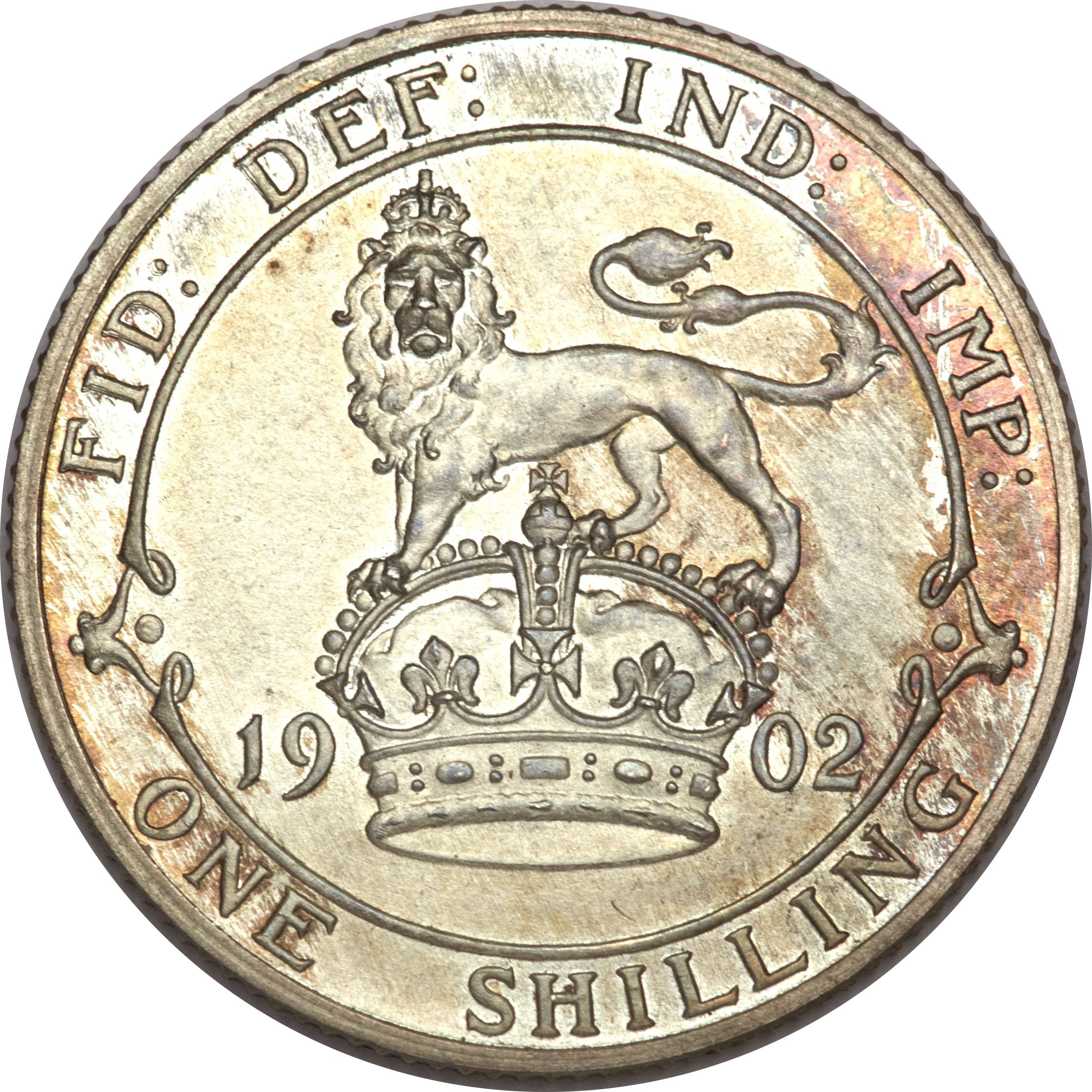 1 Shilling - Edward VII reverse