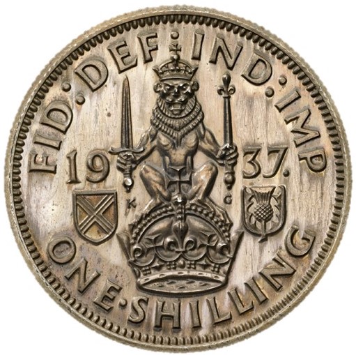 1 Shilling - Edward VIII Pattern reverse