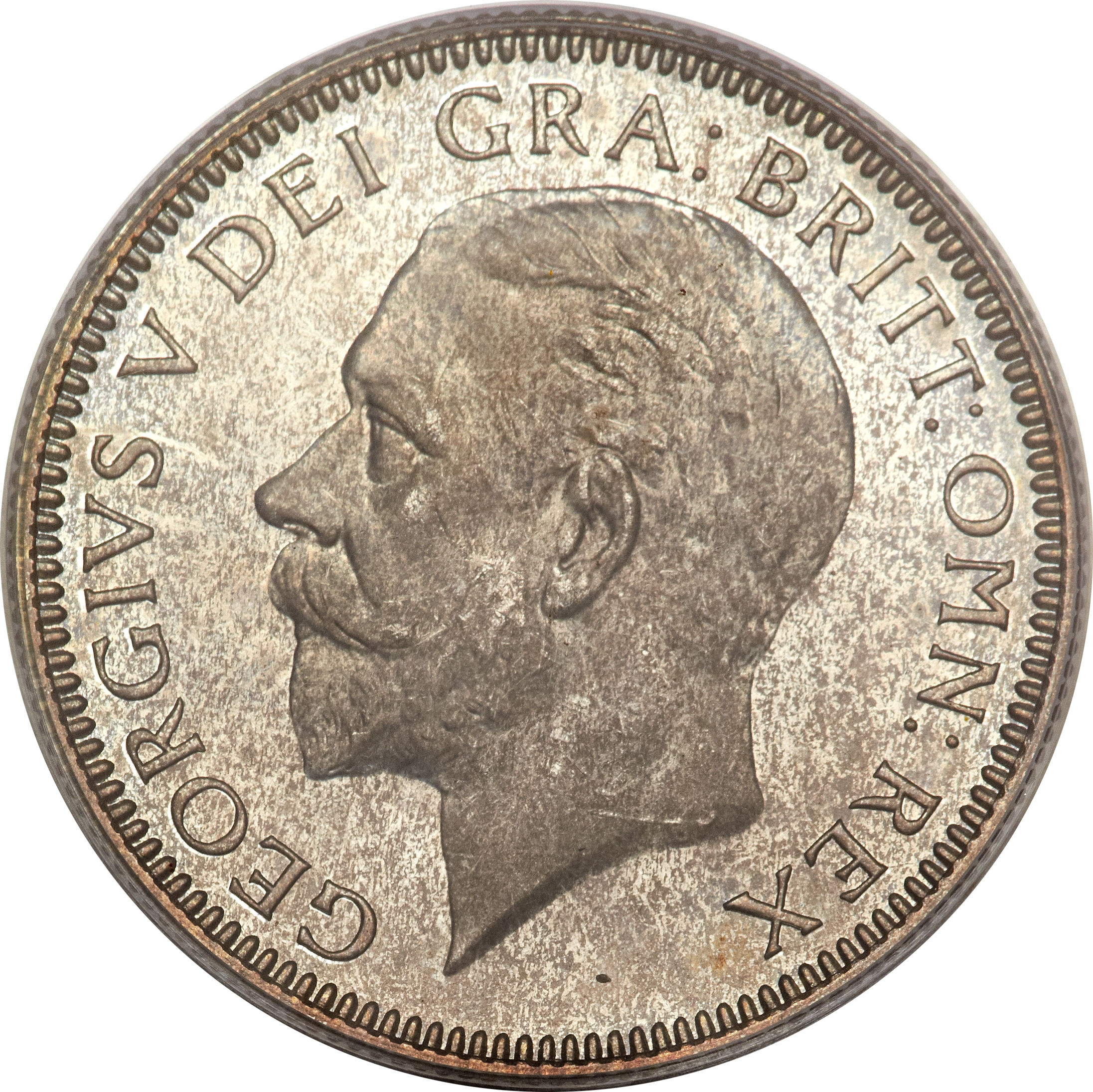 1 Shilling - George V 4th type obverse