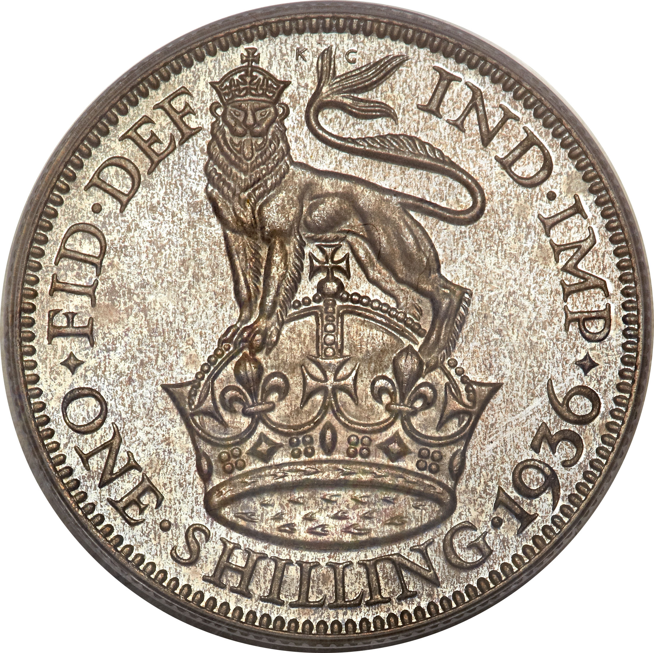 1 Shilling - George V 4th type