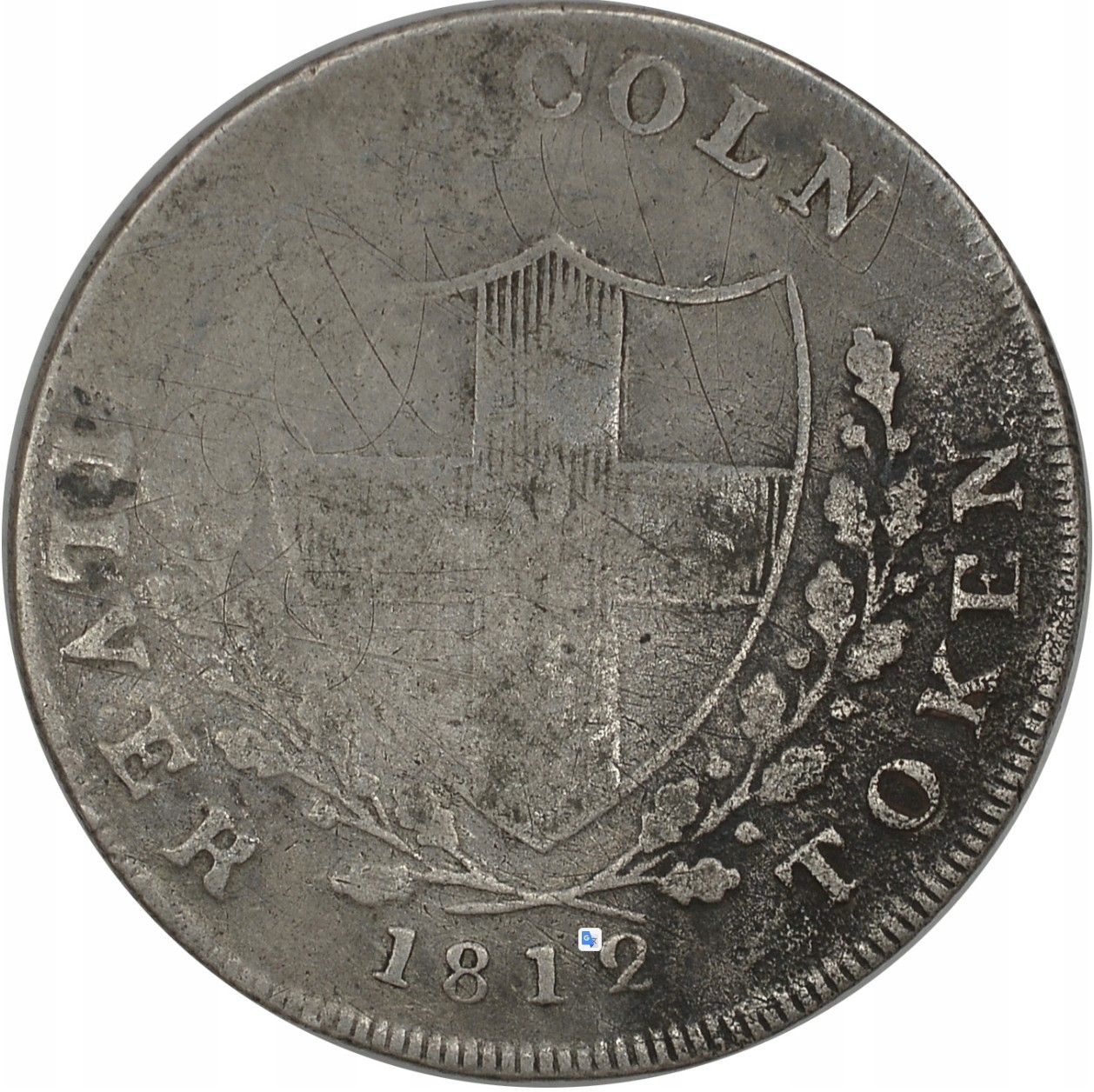 1 Shilling Hampshire - Andover / Wakeford's reverse